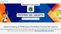 Ajukan Akun Pendaftaran PPDB SD DKI Jakarta 2023