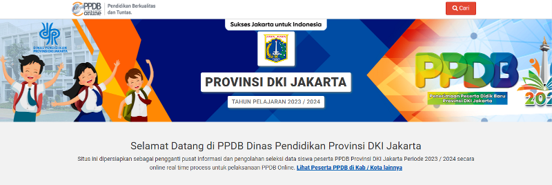 Ajukan Akun Pendaftaran PPDB SD DKI Jakarta 2023