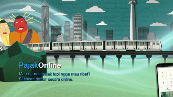 web resmi Dinas Pendapatan Daerah